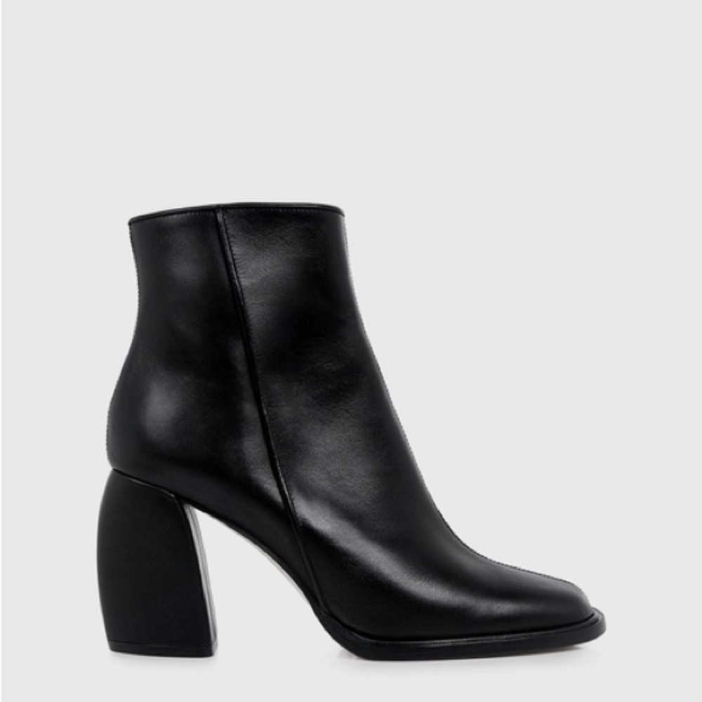 Tibi Rachel Block Heeled Ankle Boots